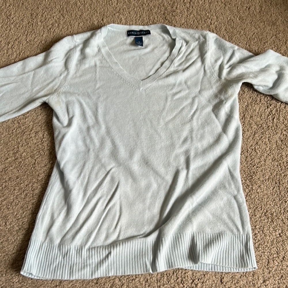 Karen Scott Half Sleeve Sweater